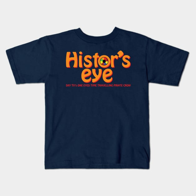 TMWRNJ Histor's Eye Time Travelling Crow Kids T-Shirt by Meta Cortex